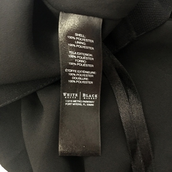 WHBM Chiffon Skirt Black and White Ombre Frilly Accordion Pleating Colour Block - Picture 11 of 14